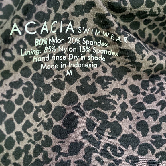 ACACAIA Fullpiece in Black with criss cross braided back - Picture 5 of 5